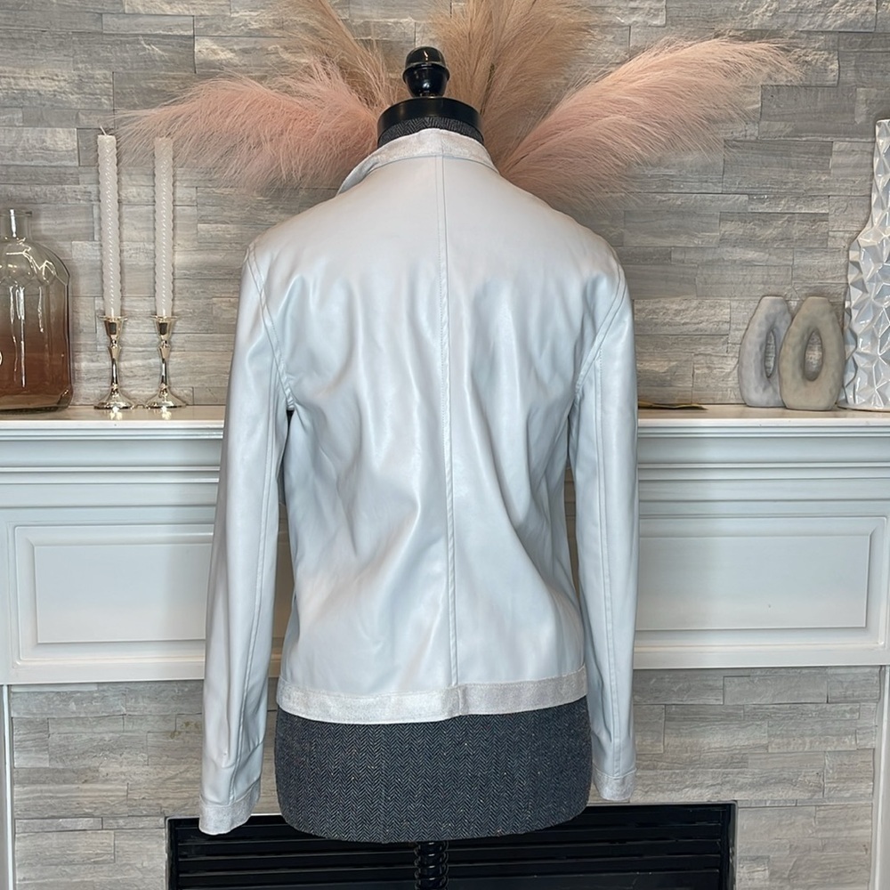 BB Dakota Women's Grey and Cream Jacket Small - Picture 9 of 9